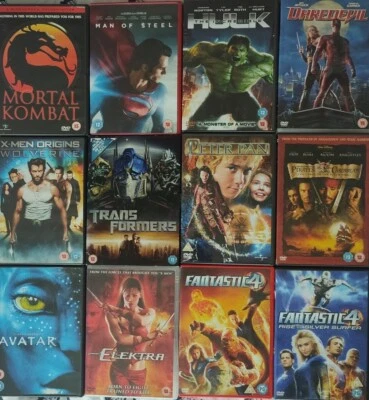 22 Movie Fantasy Bundle DVD Joblot Fantastic Sci-Fi Vampire Superman X-men - Image 1 of 2