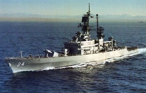 EE. UU. Postal de crucero con misiles guiados Reeves - Imagen 1 de 2