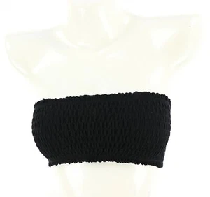 Marysia 244477 Womens Bandeau Bra Swimwear Solid Black Size Medium - Picture 1 of 2