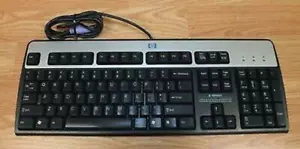 HP 435302-001 PS/2 Keyboard Basic Windows Silver/Black 434820-001 New OEM Packag - Picture 1 of 1