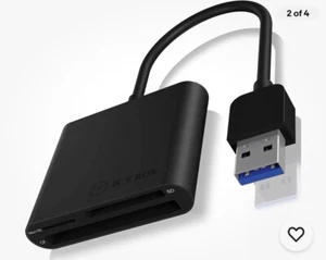 ICY BOX IB-CR301-U3 Lettore di schede USB 3.0 Type-A per memoria CF, SD e MicroSD auto - Foto 1 di 4