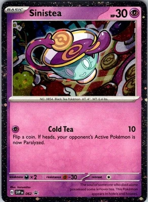 Sinistea - Promo SV: Scarlet & Violet Promo Cards 062 NM - Image 1 of 2