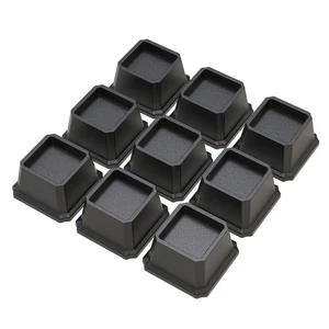 Whynonap Bed Risers 2 Inch Set of 9 Heavy Duty Bed Elevators Lifts Up 2000 lb... - Picture 1 of 9