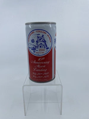 Vintage Pepsi Cola Man Landing On Moon Soda Pop Can 12 Oz Steel NASA Apollo 11 - Image 1 of 4