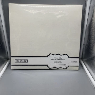 Álbum de recortes de tela Colorbok 12 X 12 10 hojas color crema *LEER* Foto 1 de 4