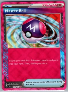 Master Ball 153/162 SV05: Temporal Forces - Pokemon Card - NM - Picture 1 of 2