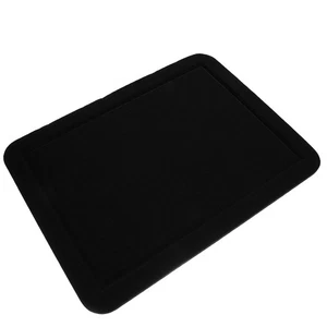Tablero de alfileres de fieltro enmarcado oficina de boletines de corcho - Imagen 1 de 12