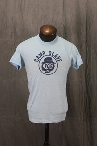 Camiseta gráfica vintage - Camp Olave Ringer T - mediana para hombre - Imagen 1 de 7