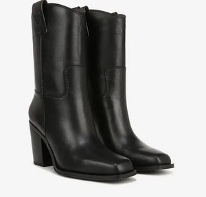 Franco Sarto Valor Damen-Cowboystiefel halbhoher Schaft schwarz Größe 8,5M - Bild 1 von 5