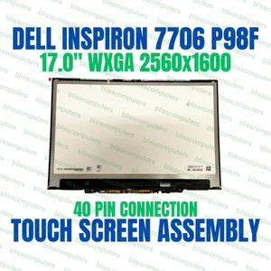 Dell Inspiron 7706 2-in-1 17.3" QHD LCD Touch Screen Assembly Replacement - Picture 1 of 6