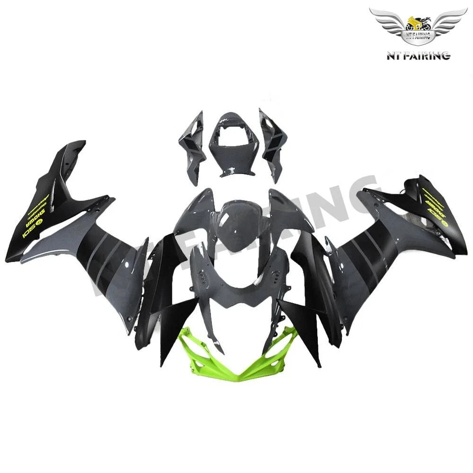 Carenados para 2011-2026 GSXR 600 GSX-R 750 K11 Suzuki verde gris negro carrocería Foto 1 de 4