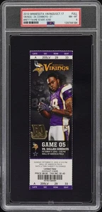 2010 Minnesota Vikings Oct. 17 Brett Favre Start #290 PSA 8 - Bild 1 von 2