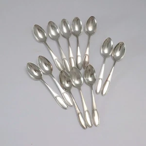 12 Stück AWS Wellner versilberte 5 3/8" Teelöffel - Bild 1 von 6