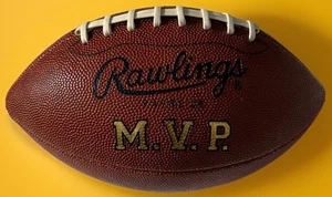 Tavola vintage Favre Football Rawlings USA M.V.P. Pelle Ottime Condizioni - Foto 1 di 6