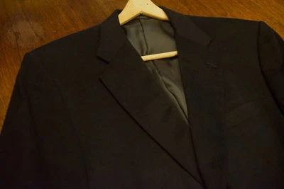 CORNELIANI men's  jacket SPORT COAT/BLAZER in black  ITALY 44 L - Image 1 of 4