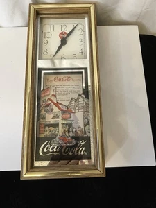 Coca-Cola Toy Town Uhr siehe Bilder Details/ Gebrauchsspuren - Bild 1 von 4