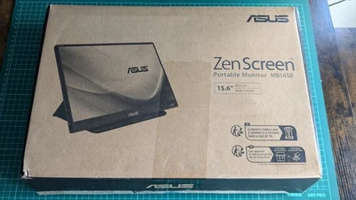 ASUS ZenScreen Go MB165B 15.6" USB Type-C Portable Monitor, FHD IPS Micro-HDMI, - Image 1 of 4