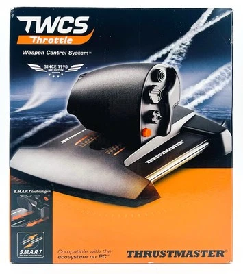 Thrustmaster TWCS Throttle - Compatible W/ The Ecosystem On PC - Black - Image 1 of 4