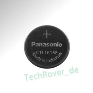 PANASONIC Capacitor Battery CTL1616F 2.3V CASIO G-Shock Waveceptor Pathfinder - Picture 1 of 2