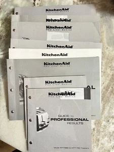 KITCHENAID PRO LINE SERIES MANUALS blenders espresso dessert burr & more! - Picture 1 of 42