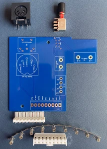 Dragon 32 Power , Video & Audio replacement Board. Rev-1.2 - Afbeelding 1 van 1