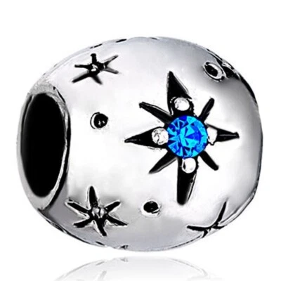 DREAMS REALMENTE SE HACE REALIDAD AZUL CZ PUGSTER ENCANTO EUROPEO PULSERA CUENTAS Y BOLSA! Foto 1 de 3