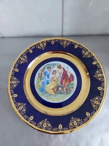 EPIAG D.F. Checoslovaquia-~plato de pared-~plato de colección -~plato de porcelana de cobalto-~ - Imagen 1 de 19