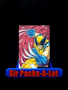 Tarjeta de boceto anual de Wolverine UD Marvel 2023-24 artista Sugiarto Aliputra automática 1/1 - Imagen 1 de 8