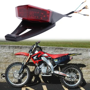 Motorcycle Dirt Bike Tail Light LED Red Lens Fits For Honda CR250R 1989-2003 US - Picture 1 of 11