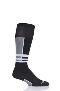 Thorlos Men's and Ladies Ultra Thin Lightweight Ski Socks with Cushioning 1 Pair
