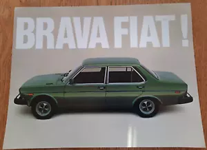 1978 American FIAT BRAVA / SUPERBRAVA car sales brochure from the USA (Fiat 131) - Picture 1 of 3