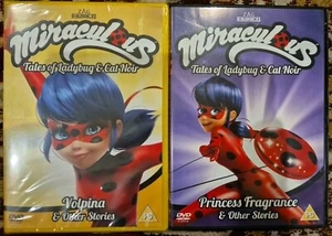 MIRACULOUS TALES OF LADYBUG DVD ANIMATION TV SERIES PRINCESS FRAGRANCE & VOLPINA - Bild 1 von 3