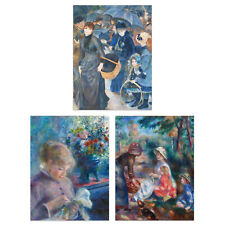 Pack of 3 A4 Pierre-Auguste Renoir Impressionist Painting Unframed Wall Art Set
