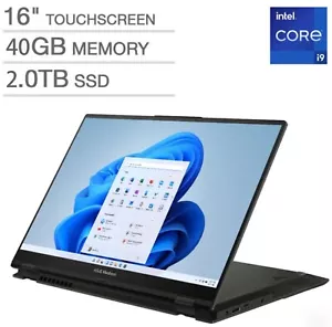 Asus Vivobook 16 S Flip Touchscreen laptop i9-13900H 40G RAM 2TB SSD💥New💥 - Picture 1 of 8