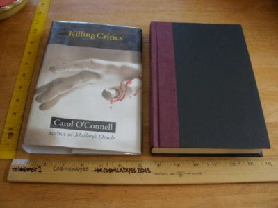 Killing Critics by Carol O'Connell *SIGNED* 1st Edition/Print HardBack/DJ 1996  Foto 1 de 4