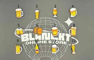 Croc charms / Bier - Picture 1 of 1