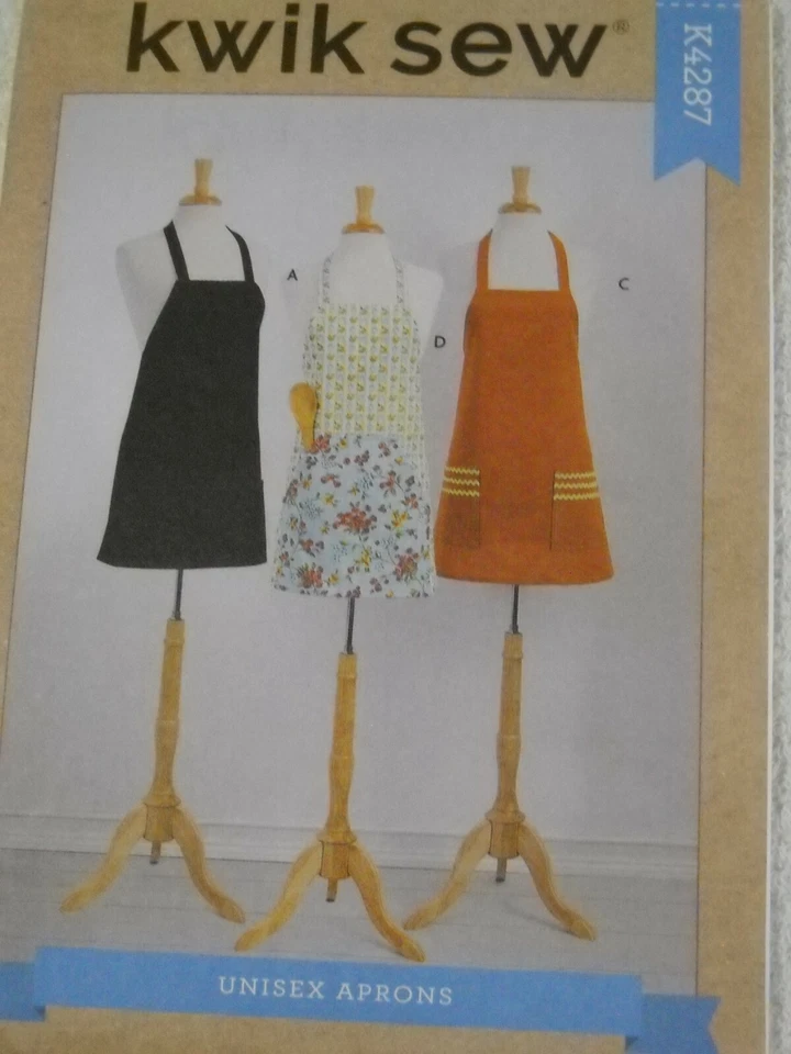 Kwik Sew K4287 Misses Aprons Sewing Pattern