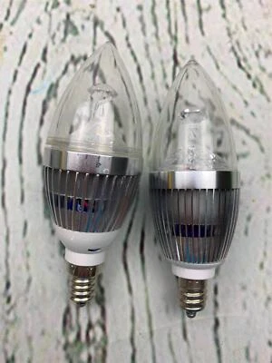 Candelabra LED Filament Bulbs Dimmable 40W Equivalent 2700K Warm White - Image 1 of 4