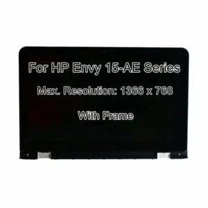 15.6" HP ENVY 15-AE 15T-AE M6-AE HD 1366x768 LCD Display Touch Screen Assembly - Picture 1 of 2