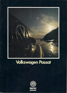 Volkswagen Passat Mk3 Launch Supplement 1988 UK Brochure What Car? Autocar FAIR - Picture 1 of 2