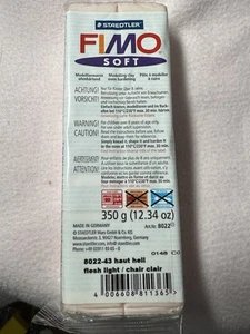 NEW FIMO SOFT 360G POLYMER MOULDING MODELLING OVEN BAKE CLAY - - Picture 1 of 1