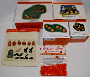 Departamento 56 Halloween 2004 A Gravely Haunting + Varios Juegos de Accesorios, Hojas - Imagen 1 de 7