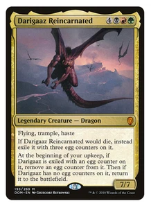 MTG - FOIL Darigaaz Reincarnated - Mythic Dragon - Dominaria (DOM) - M/NM - Picture 1 of 1