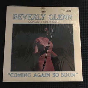 BEVERLY GLENN Concert Chorale R&B SOUL GOSPEL 1969 USA 1st Press IN SHRINK MINT - Picture 1 of 5