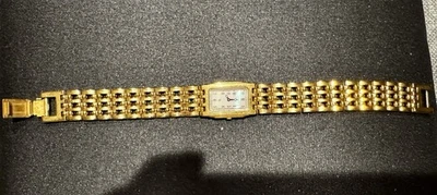 Reloj Citizen Vintage Damas Tono Dorado Japón 2200-229142 Con Pulsera Cuarzo Foto 1 de 3