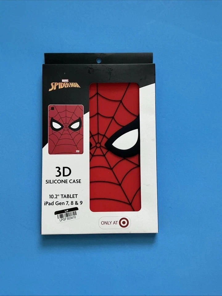 Silicone Case D3 Tablet  10.2” iPad Gen 7,8 & 9 Spider-Man - Image 1 of 1