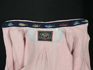 Vintage PUSSERS West Indies Baumwollhemd bestickt Fisch Design Gr. XL - Bild 1 von 6