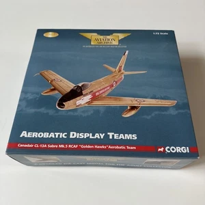 Corgi Aviation AA35806 modellino pressofuso Canadair CL13A SabreMk5 RCAF Golden Hawks - Foto 1 di 15
