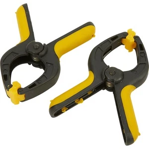 Olympia Tools 1in. Plastic Spring Clamps, 2-Pk., Model# 884140115 - Picture 1 of 4