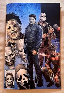 JOHN CARPENTER TYLER KIRKHAM Blue Virgin Dallas Fan Expo LTD 250 New Mutant Hom - Picture 1 of 10